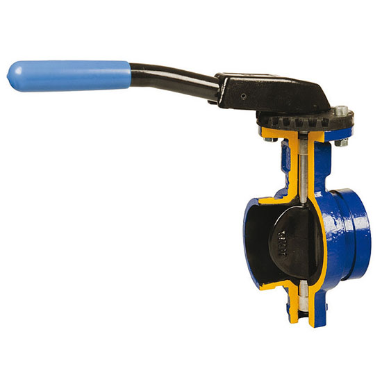 Butterfly valve zBUT Fig. 494