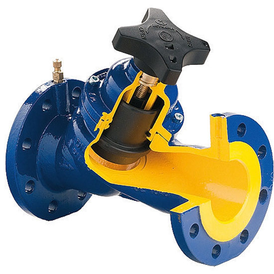 Static balancing valve zSTA Fig. 447